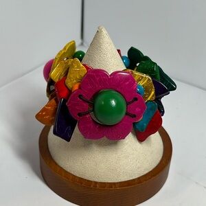 Hand Beaded Bracelet Bright and Bold - #104